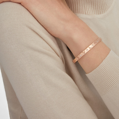 [Kismet Jewels ]ZERO 1 PINK GOLD 12 DIAMONDS BRACELET