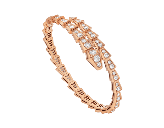 [Echo ]SERPENTI BRACELET 6.8MM PINK GOLD DIAMOND