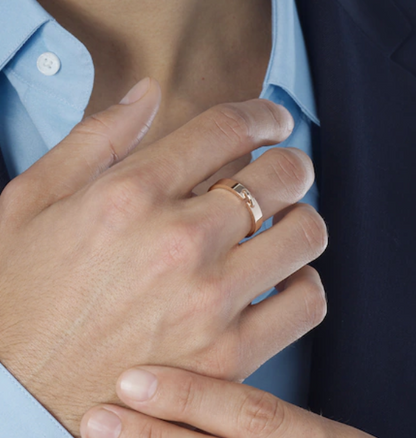 [Kismet Jewels ]ALLIANCE LIENS VIDENCE 4MM RING