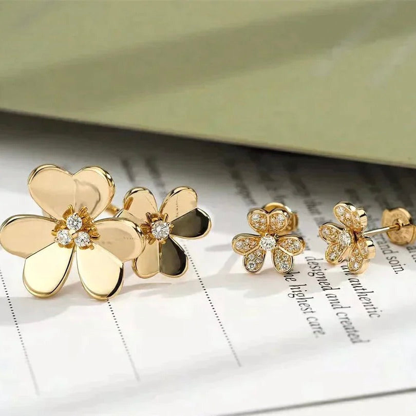 [Kismet Jewels ]CLOVER COMOS GOLD DIAMOND RING