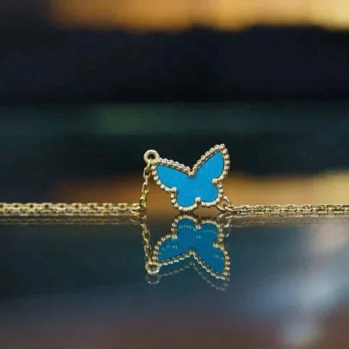 [Kismet Jewels ]BUTTERFLY TURQUOISE BUTTERFLY BRACELET