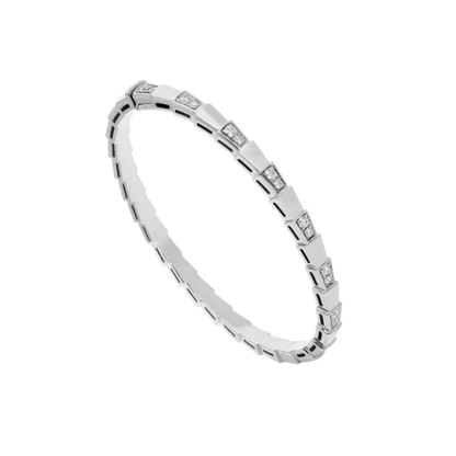 [Kismet Jewels ]SERPENTI BRACELET SILVER DIAMOND