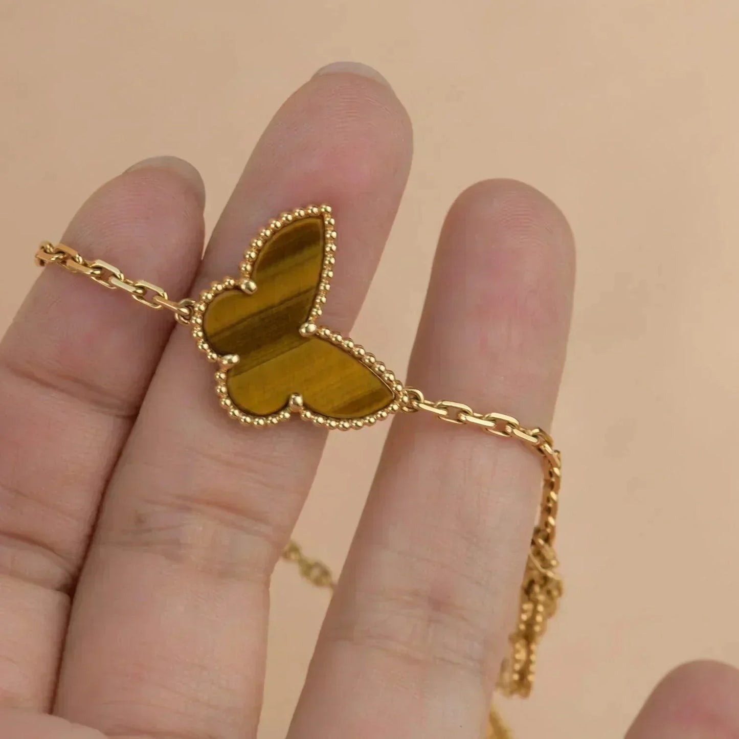 [Kismet Jewels ]LUCKY SPRING 5 MOTIF GOLD BRACELET