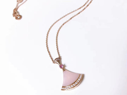 [Kismet Jewels ]DREAM NECKLACE PINK MOP DIAMOND