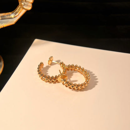 [Kismet Jewels ]CLASH SMALL HOOP EARRINGS