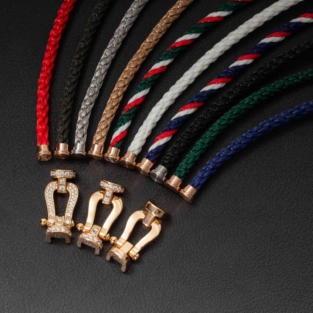 [Kismet Jewels ]FORCE LARGE HORSESHOE NO DIAMOND BRACELET GOLD