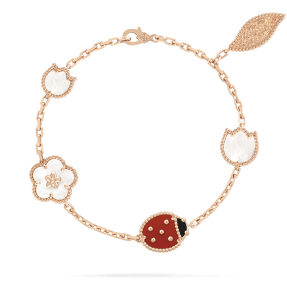[Kismet Jewels ]LUCKY SPRING 5 MOTIF BRACELET