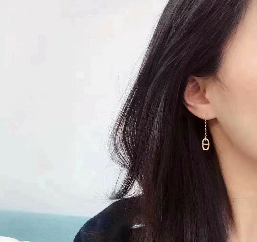 [Kismet Jewels ]CHAINE TASSEL EARRINGS