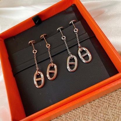 [Kismet Jewels ]CHAINE TASSEL EARRINGS