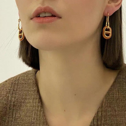 [Kismet Jewels ]HM O'MAILLON GOLD EARRINGS