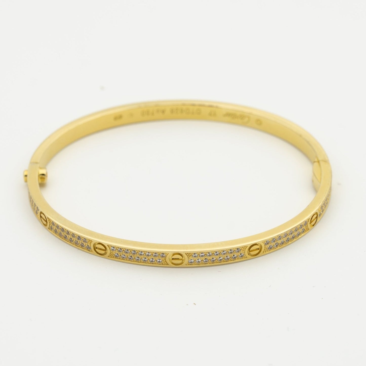 [Kismet Jewels ]LOVE BRACELET 3.65MM DIAMOND-PAVED