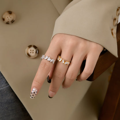 [Kismet Jewels ]Delicate Multi Cut Ring