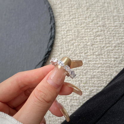 [Kismet Jewels ]Exquisite Pear Cut Tennis Ring