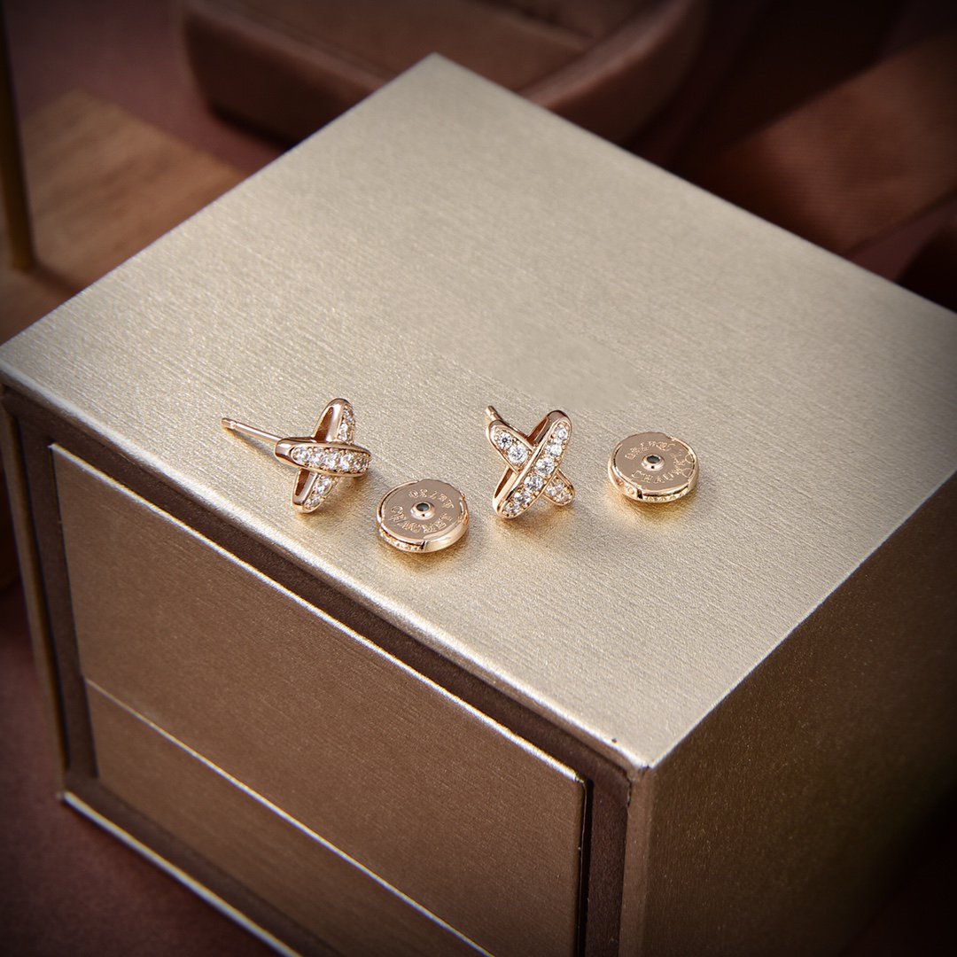 [Kismet Jewels ]JEUX DE GOLD DIAMOND EARRINGS