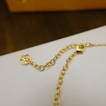 [Kismet Jewels ]BLOOMING SUPPLE NECKLACE BRASS