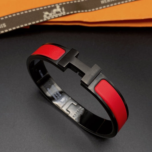 [Kismet Jewels ]CLIC HM SO BLACK RED BRACELET