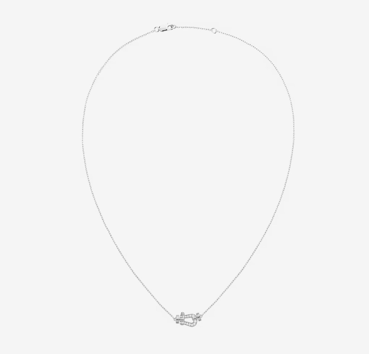 [Kismet Jewels ]FORCE 10 DIAMOND SILVER NECKLACE MINI MODEL