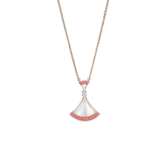 [Echo ]DREAM NECKLACE MOP PINK DIAMOND