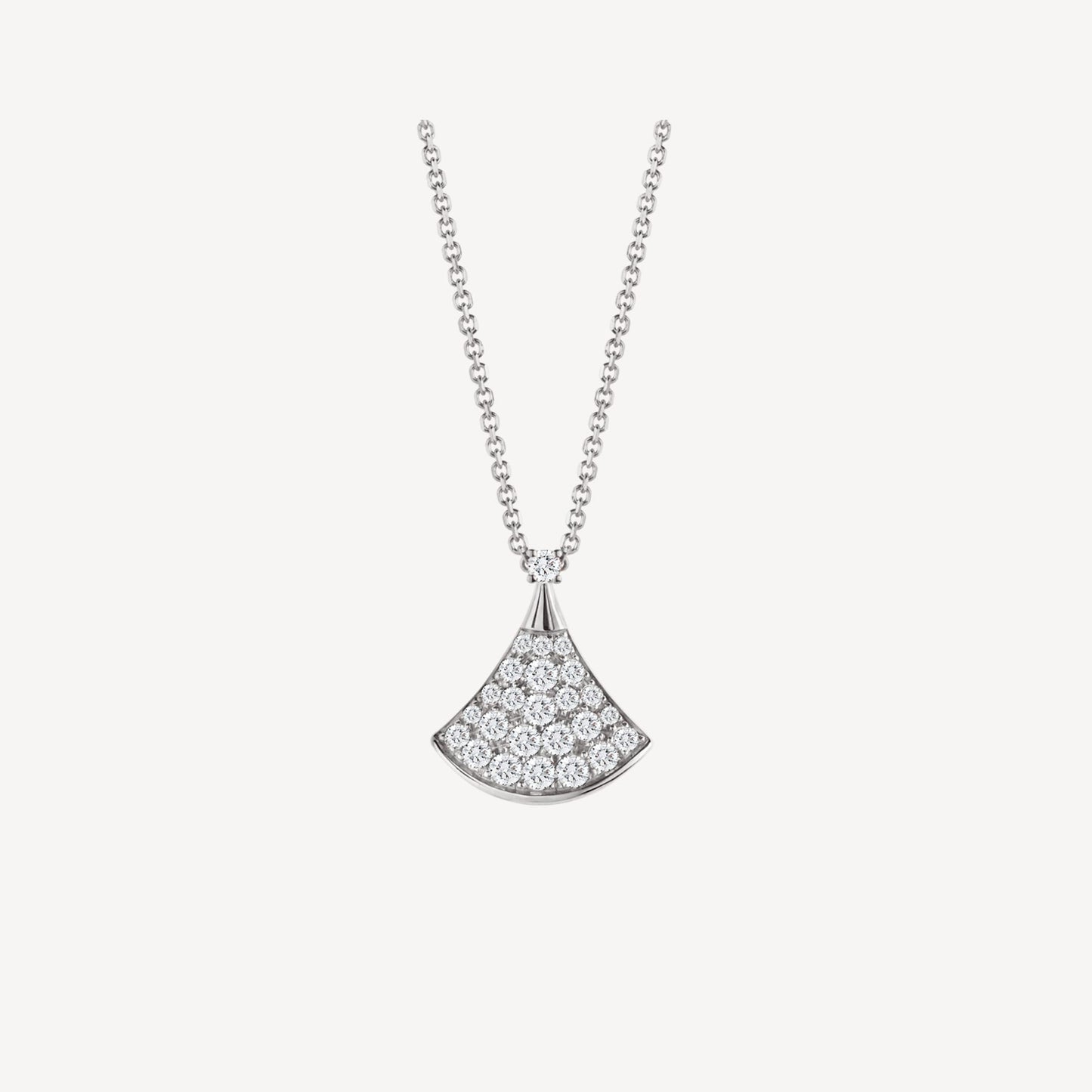 [Kismet Jewels ]DREAM NECKLACE SILVER DIAMOND