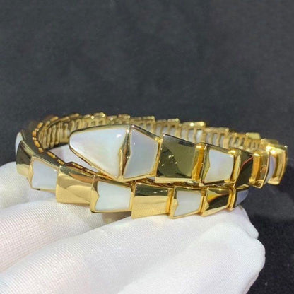 [Kismet Jewels ]SERPENTI BRACELET MOP GOLD