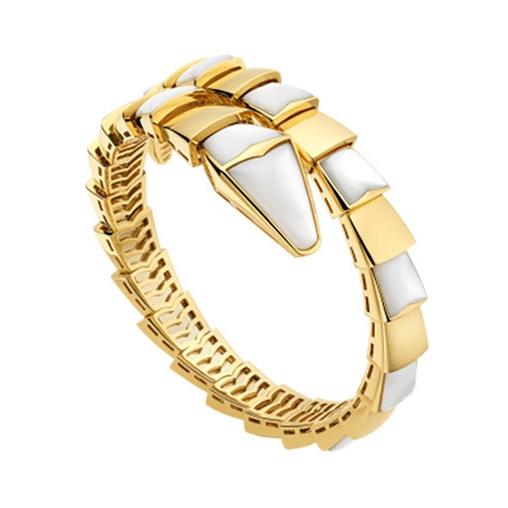 [Kismet Jewels ]SERPENTI BRACELET MOP GOLD