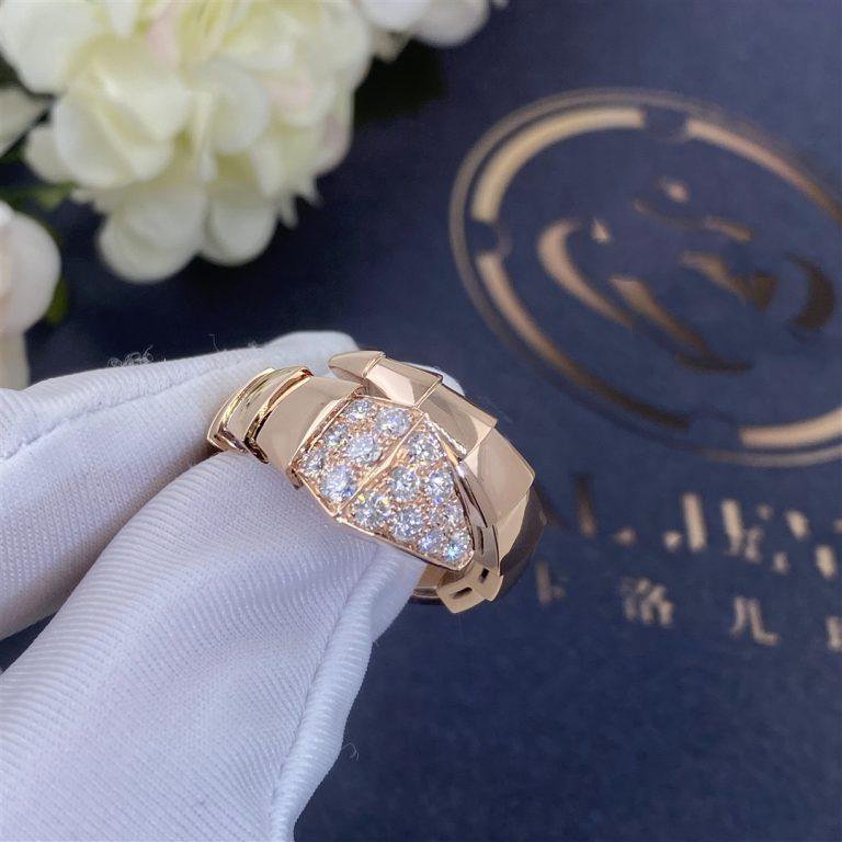 [Kismet Jewels ]SERPENTI RING PINK GOLD DIAMOND