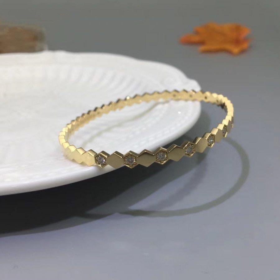 [Echo ]BEE LOVE GOLD DIAMOND BRACELET