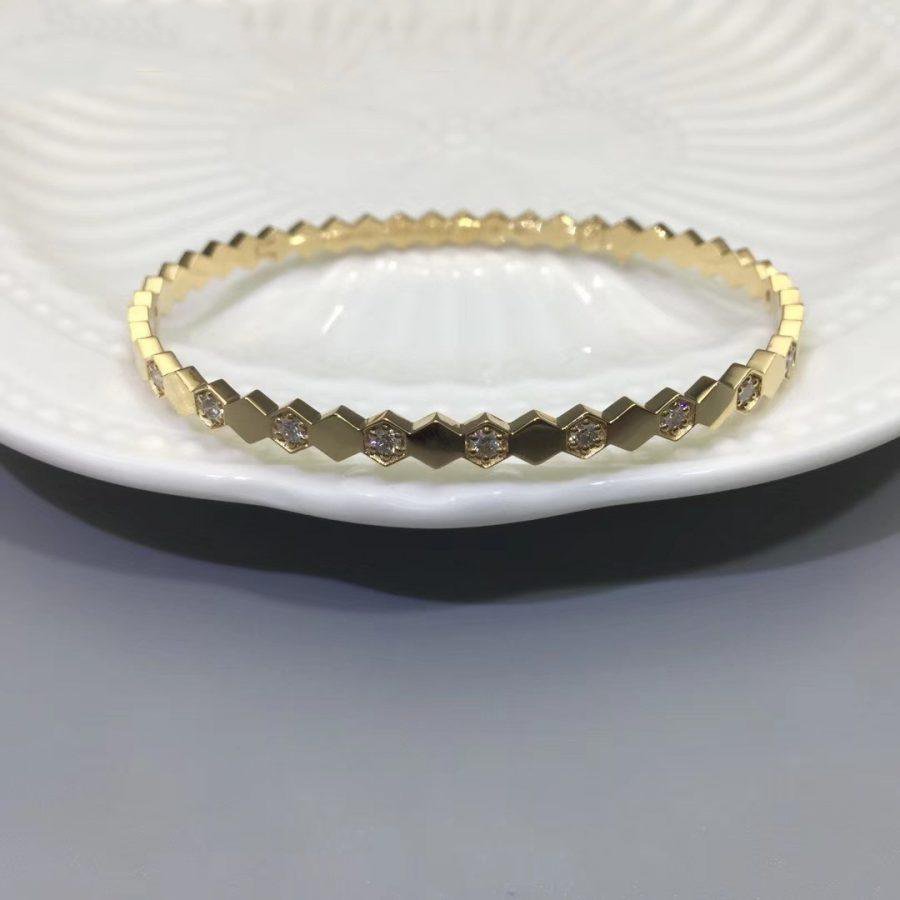 [Echo ]BEE LOVE GOLD DIAMOND BRACELET