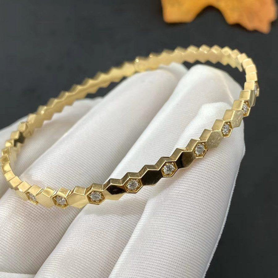[Echo ]BEE LOVE GOLD DIAMOND BRACELET