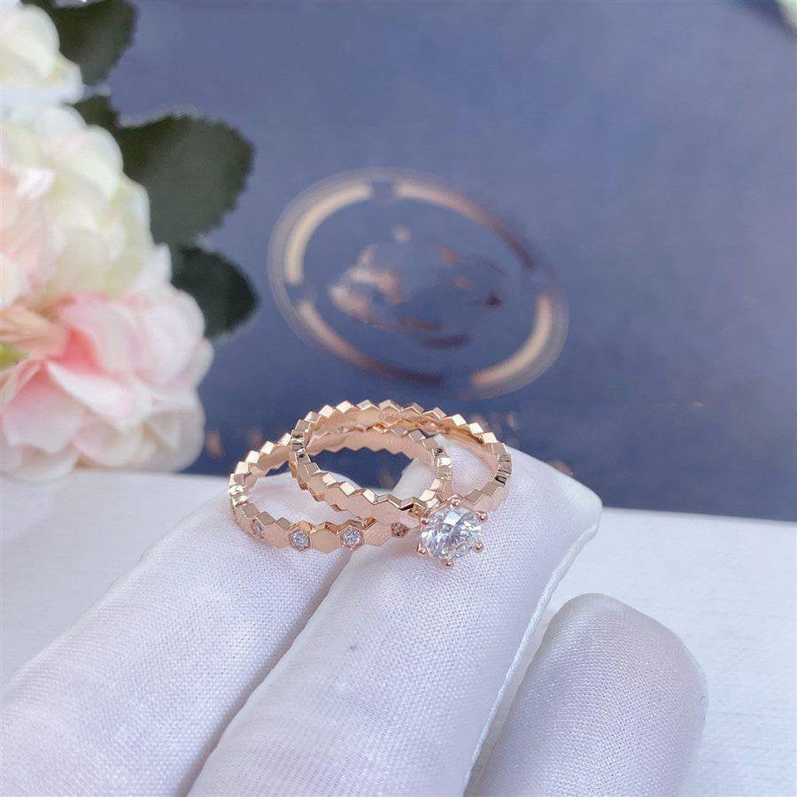 [Kismet Jewels ]BEE LOVE RING PINK GOLD DIAMOND