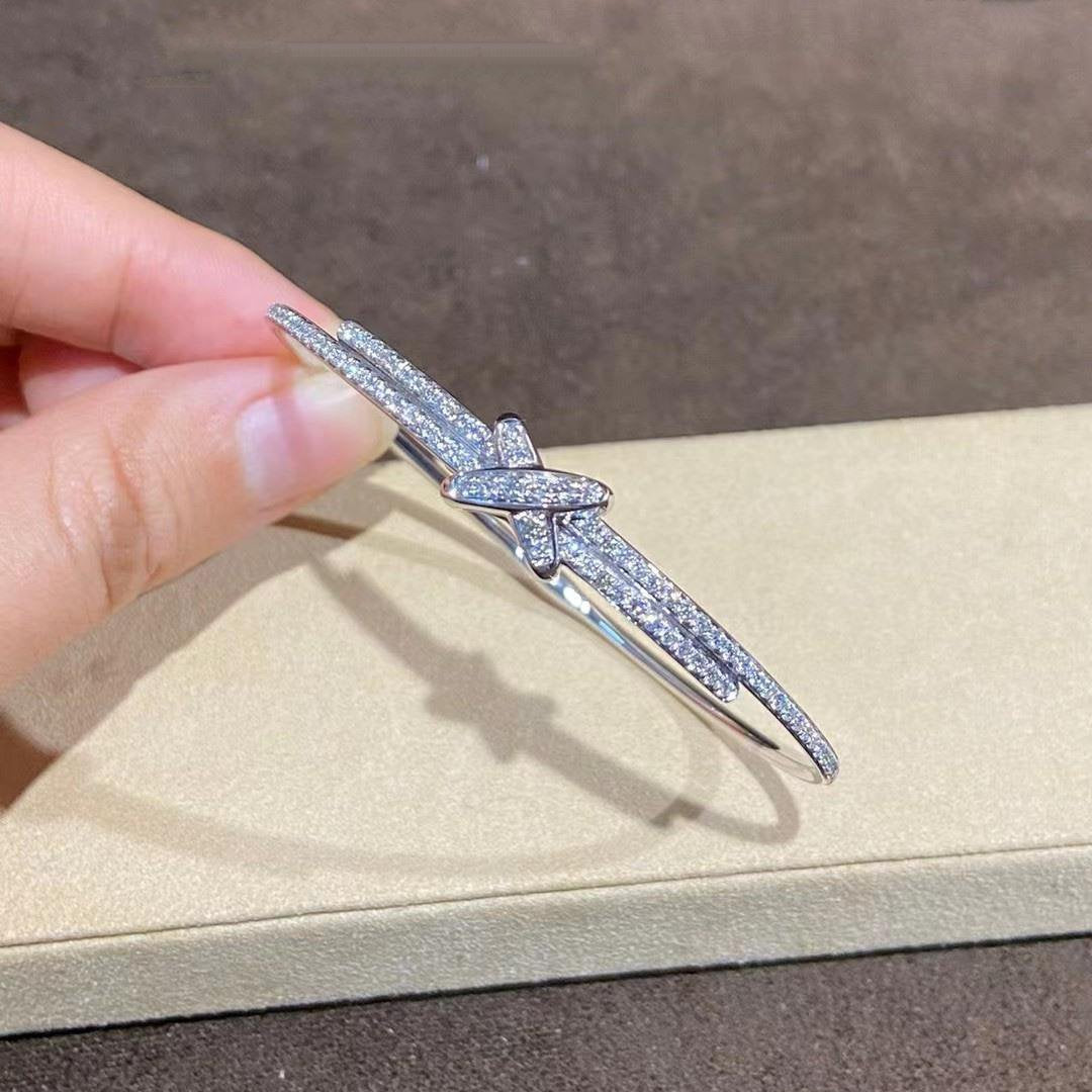 [Kismet Jewels ]JEUX DE BRACELET DIAMONDS SILVER