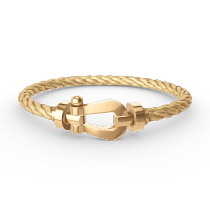 [Kismet Jewels ]FORCE LARGE HORSESHOE NO DIAMOND BRACELET GOLD
