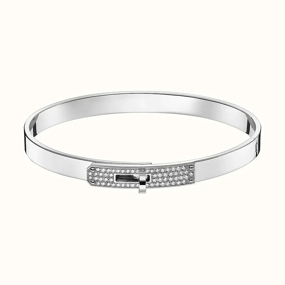 [Kismet Jewels ]KELLY SILVER DIAMOND BRACELET