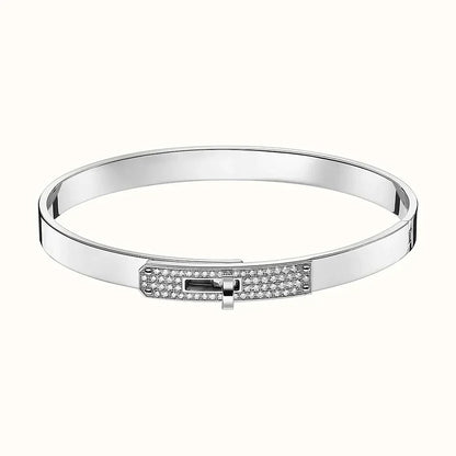 [Kismet Jewels ]KELLY SILVER DIAMOND BRACELET