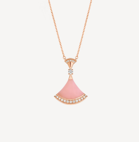 [Echo ]DREAM NECKLACE PINK OPAL