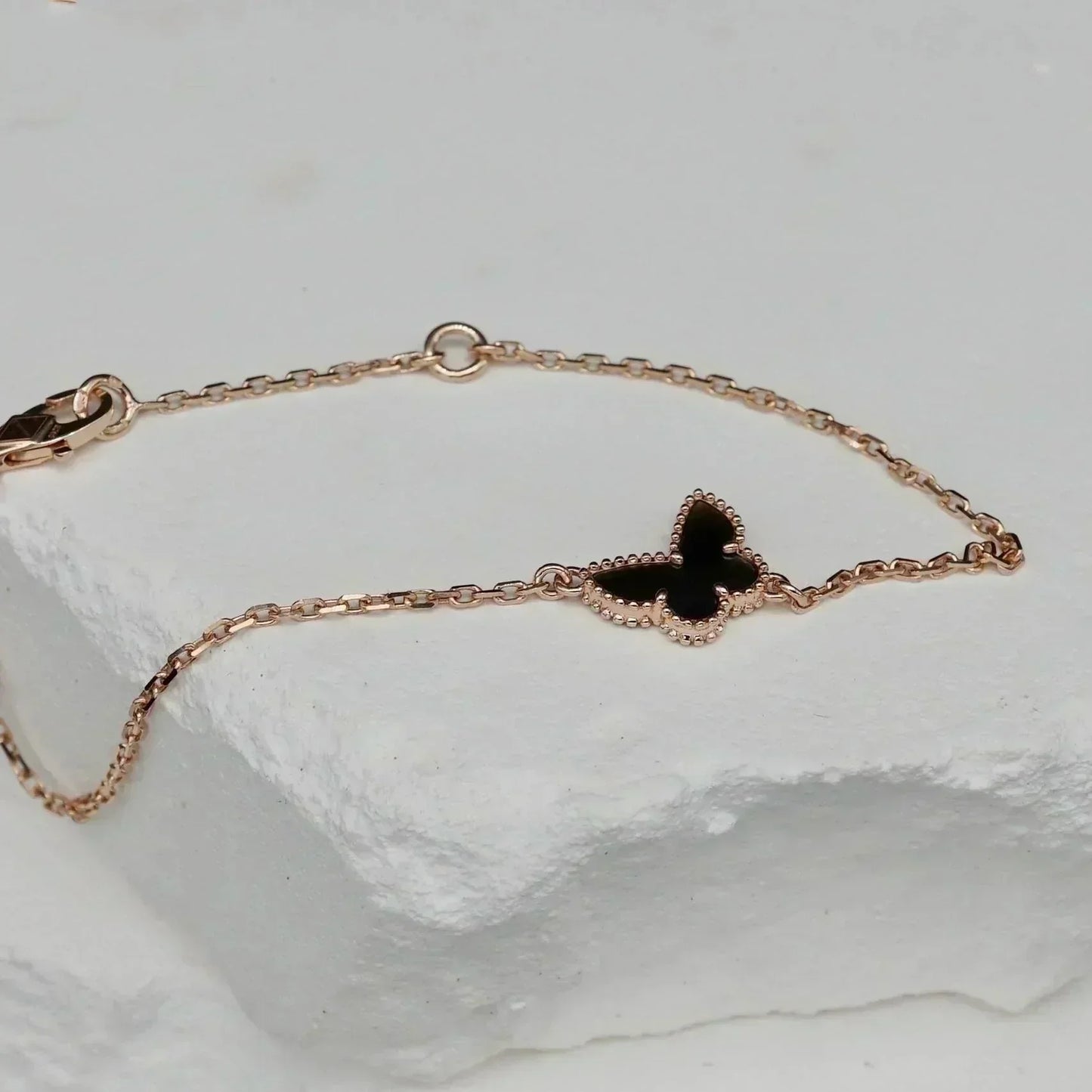 [Kismet Jewels ]BUTTERFLY ONYX  BUTTERFLY BRACELET